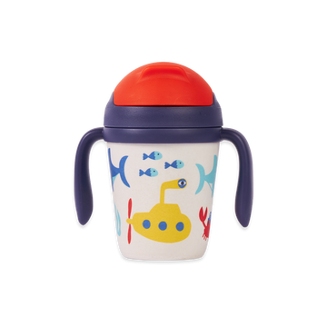 Penny Scallan Bamboo Sippy Cup Anchors Away