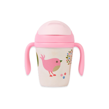 Penny Scallan Bamboo Sippy Cup Chirpy Bird