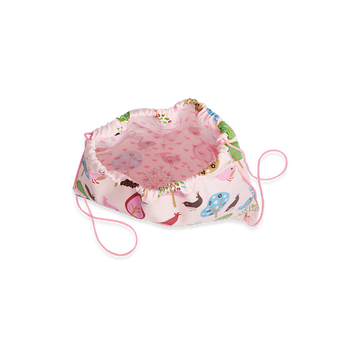 Penny Scallan Drawstring Bag Chirpy Bird open view