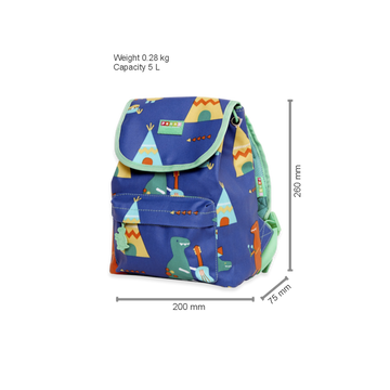 Top Loader Backpack - Dino Rock