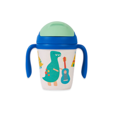 Penny Scallan Bamboo Sippy Cup Dino Rock