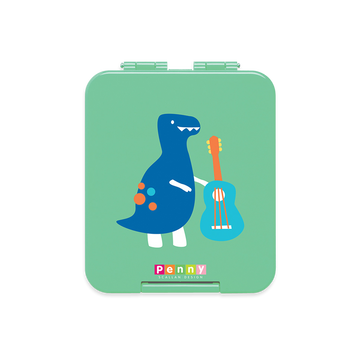 Penny Scallan Dino Rock Mini Bento Box Front view