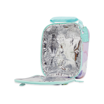 Penny Scallan Mini Insulated Lunch Bag Loopy Llama open view