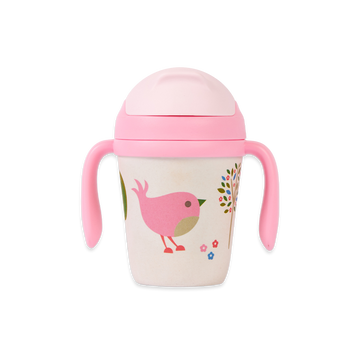 Bamboo Sippy Cup - Chirpy Bird